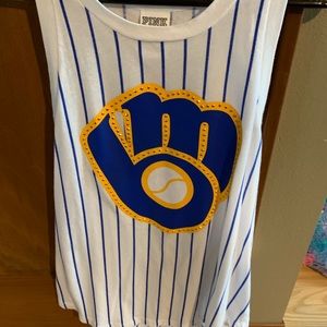Victoria’s Secret PINK  Milwaukee Brewers Tank